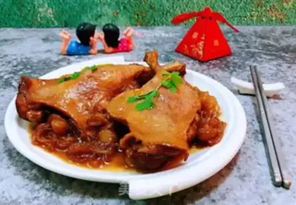 Make Tartars burning duck legs step 11