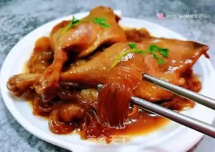 Make Tartars burning duck legs step 13