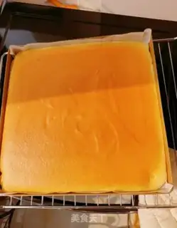 Make Mango cream roll step 13