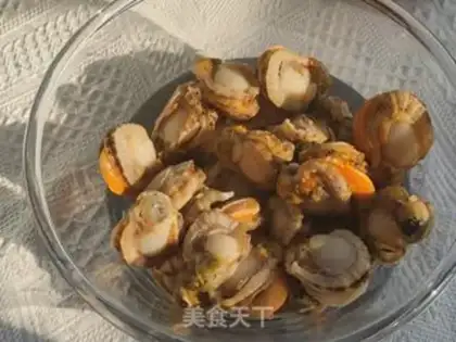 Make Baking scallops step 1