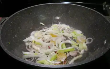 Make Ginger onions fried chicken wings step 3