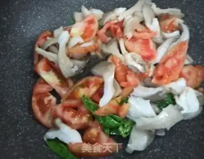 Make Tomato tofu mushroom soup step 2