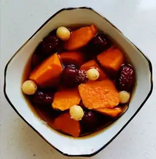 Make "Red dates, red dates, red potatoes, sour soup." step 5