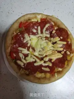 Make Seafood pizza step 7