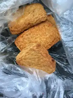 Make Cream pepper fried fish tofu step 0