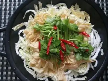 Make The cabbage graft step 5
