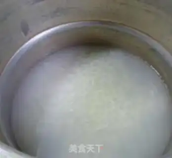 Make The rice congee step 7