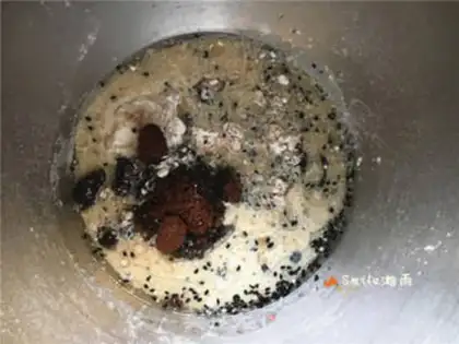 Make A sesame cookie step 2