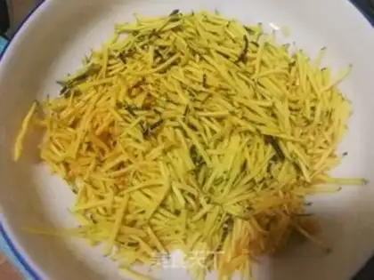 Make A carrot pumpkin pancakes step 1