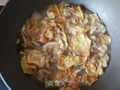 Make Pumpkin-cooked chicken step 9
