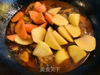 Make Pyramid veggies burn ribs step 6