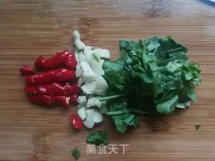 Make Little pepper cucumber and tofus step 4