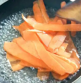 Make Carrot and honey step 2