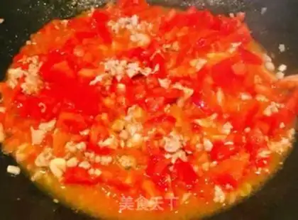 Make Celery-leaved tomato mushroom pork puff soup step 6