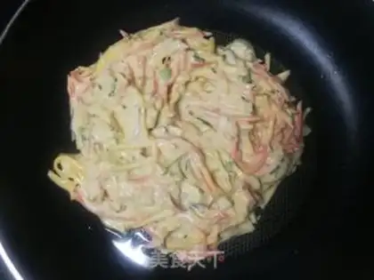 Make A carrot pumpkin pancakes step 8