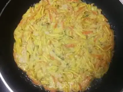 Make A carrot pumpkin pancakes step 10