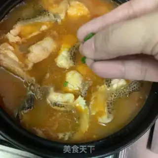 Make Tomato dragon caviar tail soup step 10