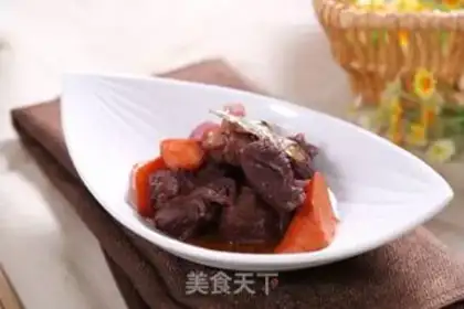 Make Red tomato lamb step 5