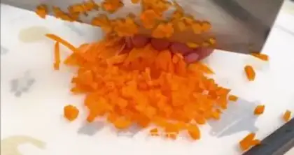 Make Meat tofu eggs step 5