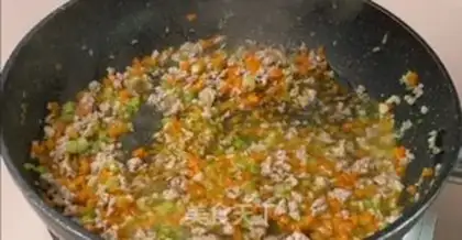 Make Meat tofu eggs step 8