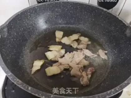 Make Meat and broccoli step 2