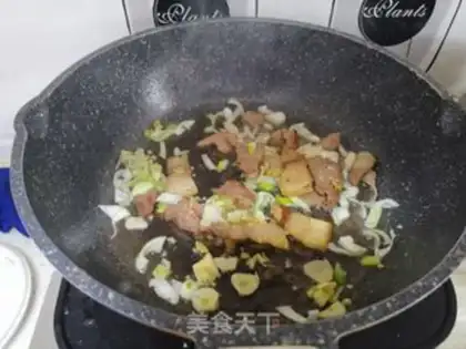 Make Meat and broccoli step 3