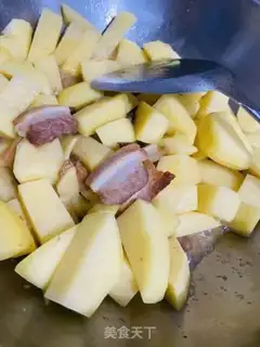 Make Five potatoes for abalone step 2