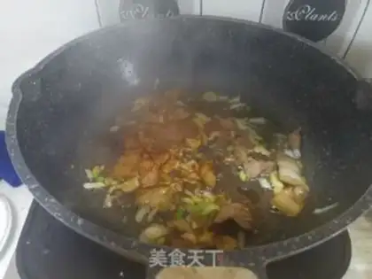 Make Meat and broccoli step 4