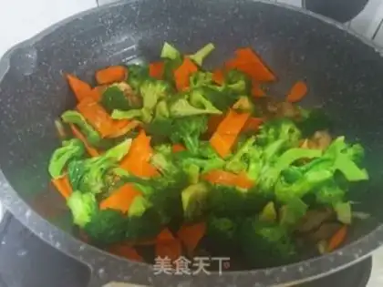 Make Meat and broccoli step 5