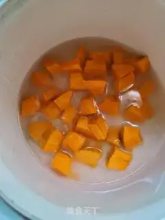 Make Pumpkin rice step 4