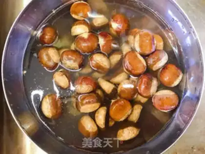 Make Chestnut without sugar step 1