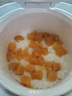 Make Pumpkin rice step 6