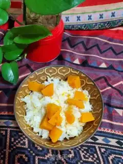 Make Pumpkin rice step 7