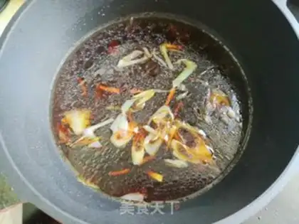 Make Red-burned yellowfish step 2