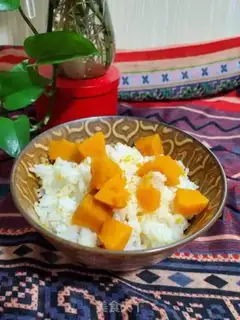 Make Pumpkin rice step 8
