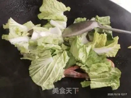 Make Shrimp and cabbage step 6