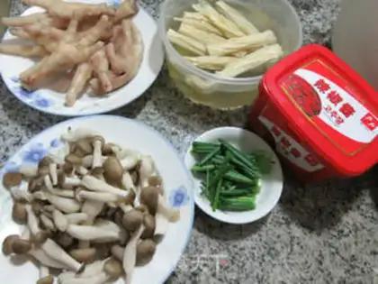 Make Crab-fruit chicken claws step 0