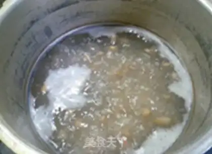 Make Double rice congee step 6