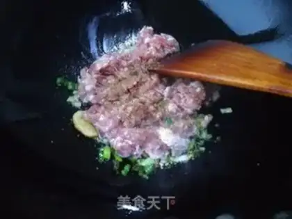 Make Meat and radish step 4