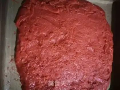 Make Homemade no-adding mountain cake step 6