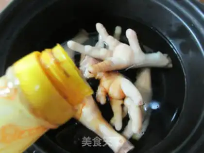 Make Crab-fruit chicken claws step 3