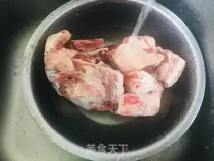 Make A lamb stew of radish step 0
