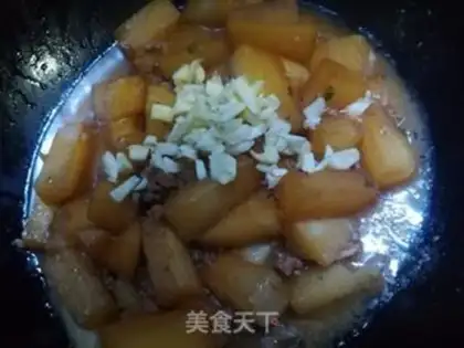 Make Meat and radish step 9