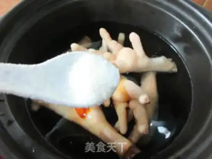 Make Crab-fruit chicken claws step 6