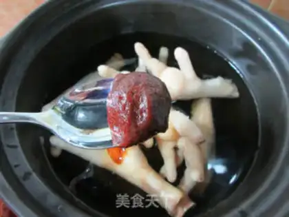 Make Crab-fruit chicken claws step 7