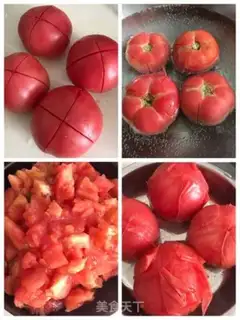 Make Tomato eggs for noodles step 1