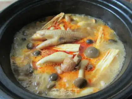 Make Crab-fruit chicken claws step 9