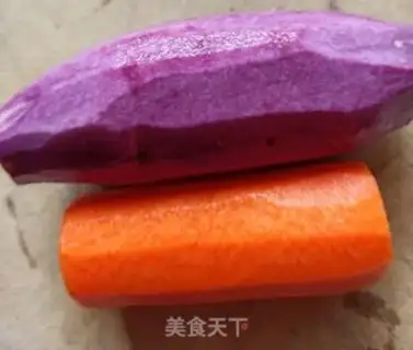Make Carrots, potatoes and rice step 1