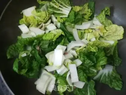 Make Yellow cabbage makes artificial meat step 5