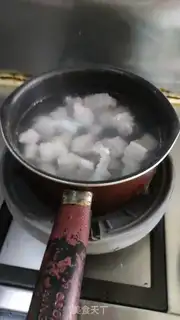 Make Abalone red meat step 3